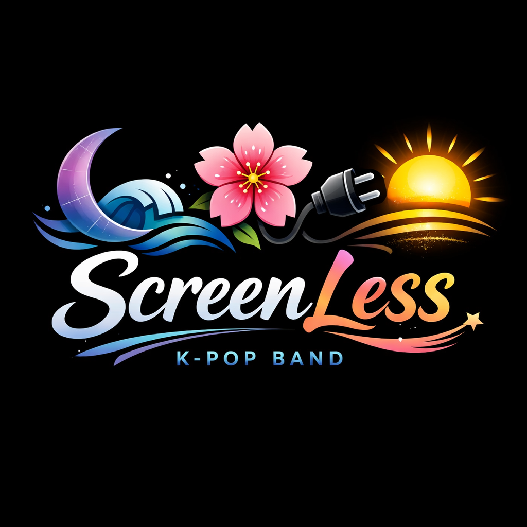 ScreenLess K-POP Band Logo